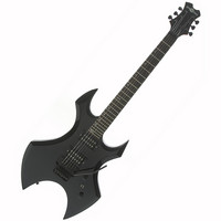 Gear4music Metal X Guitar by Gear4music- Black