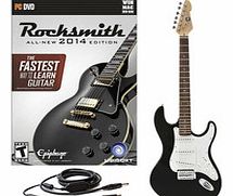 Rocksmith 2014 PC/MAC + LA Electric Guitar Black