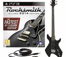 Gear4Music Rocksmith 2014 PS3   Harlem Bass Guitar by