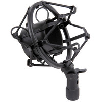 Gear4Music Shock Mount Holder for Studio Microphone