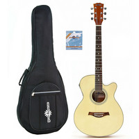 Single Cutaway Electro Acoustic + Accessory Pack