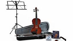 Student 1/2 Violin + Accessory Pack by Gear4Music