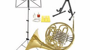 Gear4Music Student French Horn Beginner Pack by Gear4Music