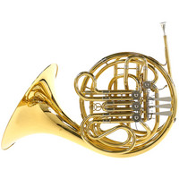 Gear4Music Student French Horn by Gear4music Gold
