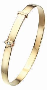 Children's 9ct Yellow Gold Diamond Set