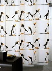 Gedy Penguin Shower Curtain PEVA 180x180cm
