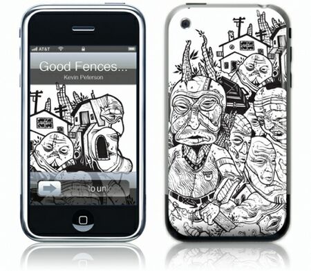 Gelaskins iPhone 1st Gen GelaSkin Good Fences Make Good