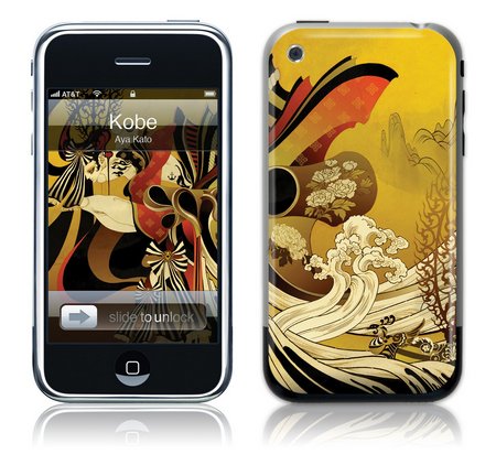 Gelaskins iPhone 1st Gen GelaSkin Kobe by Aya Kato