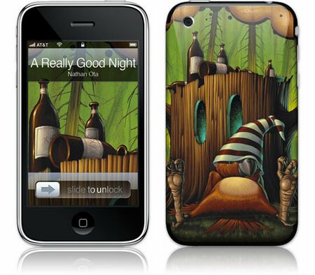 iPhone 3G 2nd Gen GelaSkin A Really Good Night