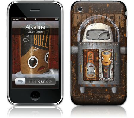 iPhone 3G 2nd Gen GelaSkin Alkaline by Jason Lim