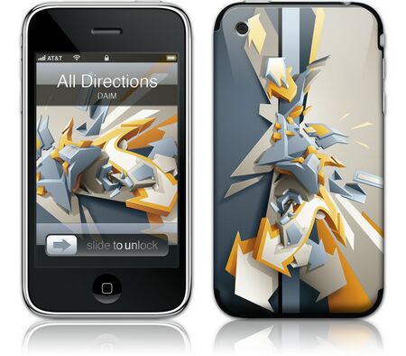iPhone 3G 2nd Gen GelaSkin All Directions by DAIM