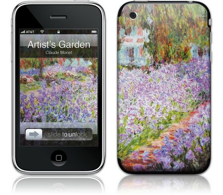 Gelaskins iPhone 3G 2nd Gen GelaSkin Artists Garden at