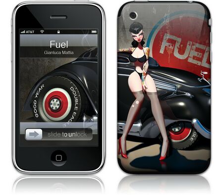 iPhone 3G 2nd Gen GelaSkin Fuel by Gianluca Mattia