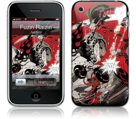 Gelaskins iPhone 3G 2nd Gen GelaSkin Fuzin Raizin by Aya