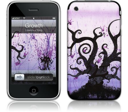iPhone 3G 2nd Gen GelaSkin Growth by Lawrence Yang