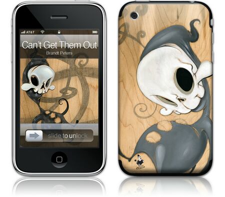 Gelaskins iPhone 3G 2nd Gen GelaSkin I Cant Get Them Out