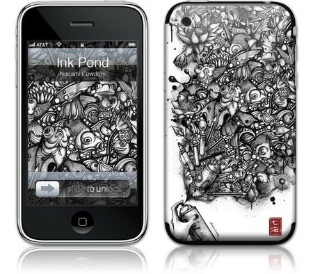 iPhone 3G 2nd Gen GelaSkin Ink Pond by Nanami