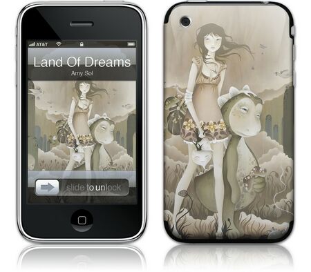 iPhone 3G 2nd Gen GelaSkin Land of Dreams by Amy