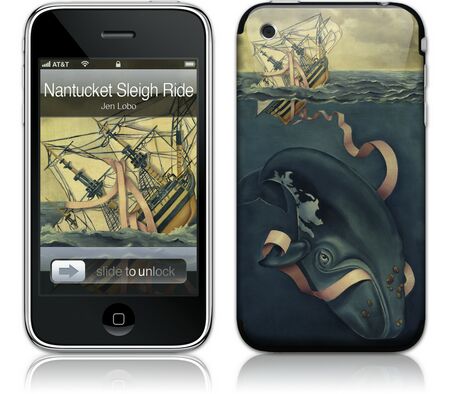 iPhone 3G 2nd Gen GelaSkin Nantucket Sleigh Ride