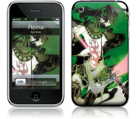 iPhone 3G 2nd Gen GelaSkin Roma by Aya Kato