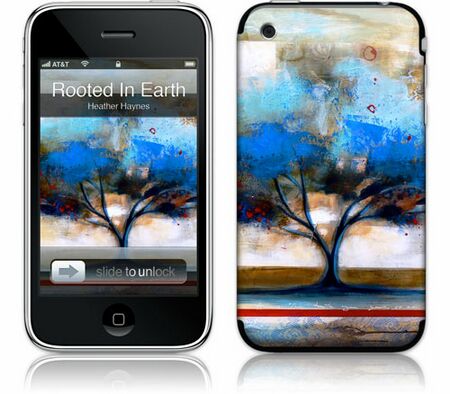 Gelaskins iPhone 3G 2nd Gen GelaSkin Rooted In Earth by