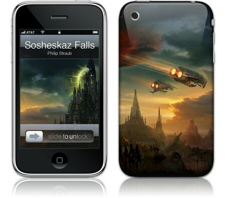 Gelaskins iPhone 3G 2nd Gen GelaSkin Sosheskaz Falls by