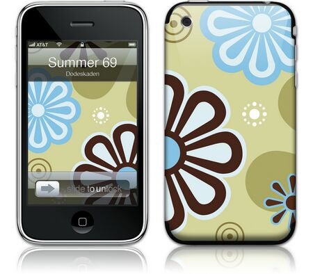 iPhone 3G 2nd Gen GelaSkin Summer 69 by