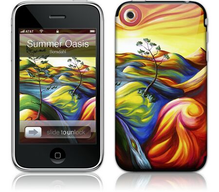 iPhone 3G 2nd Gen GelaSkin Summer Oasis by