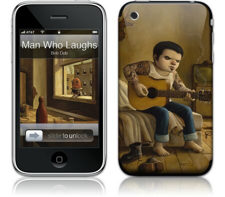 iPhone 3G 2nd Gen GelaSkin The Man Who Laughs by