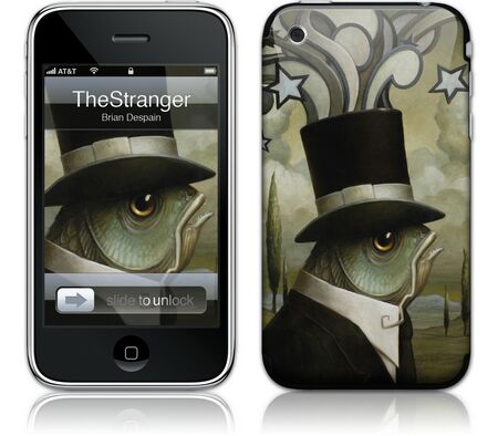 Gelaskins iPhone 3G 2nd Gen GelaSkin The Stranger by Brian