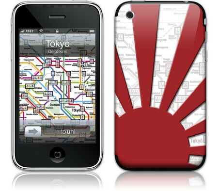 Gelaskins iPhone 3G 2nd Gen GelaSkin Tokyo