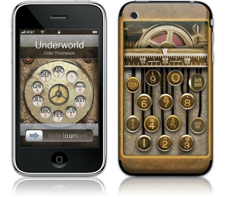 Gelaskins iPhone 3G 2nd Gen GelaSkin Underworld by Colin