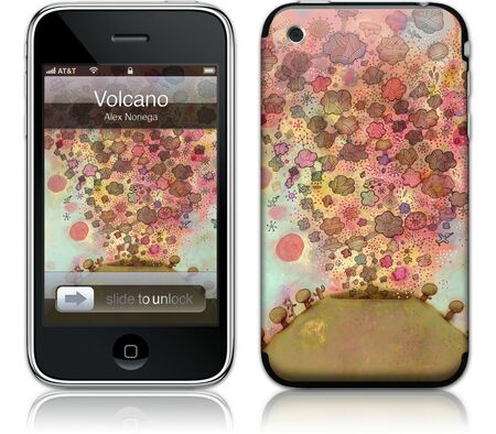 iPhone 3G 2nd Gen GelaSkin Volcano by Alex Noriega