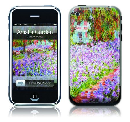 GelaSkins iPhone GelaSkin Artist`s Garden at Giverny by