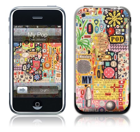 GelaSkins iPhone GelaSkin My Pop by Colin Johnson