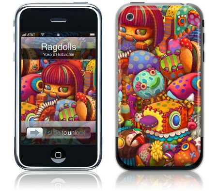 GelaSkins iPhone GelaSkin Ragdolls by Yoko D`holbachie