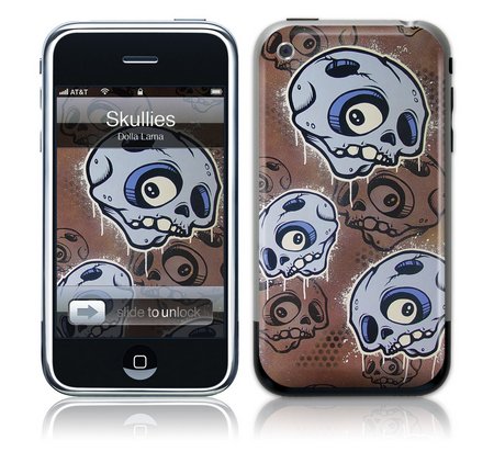 GelaSkins iPhone GelaSkin Skullies by Dolla Lama