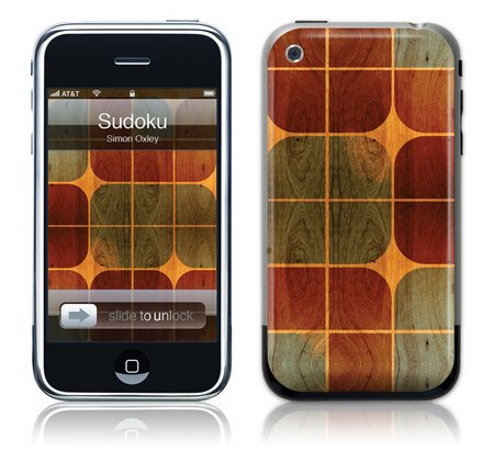 GelaSkins iPhone GelaSkin Sudoku Simon Oxley
