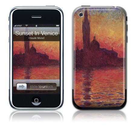 GelaSkins iPhone GelaSkin Sunset in Venice by Claude Monet
