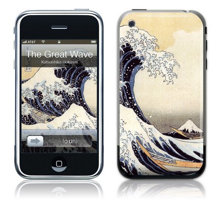 GelaSkins iPhone GelaSkin The Great Wave by Hokusai