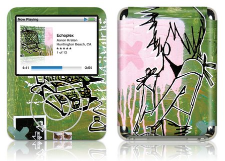 GelaSkins iPod 3rd Nano Video GelaSkin Echoplex by Aaron