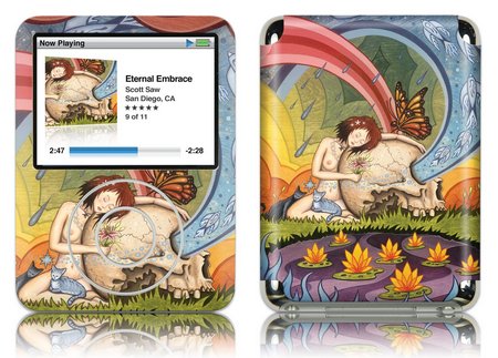 iPod 3rd Nano Video GelaSkin Eternal Embrace by