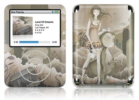 iPod 3rd Nano Video GelaSkin Land of Dreams by