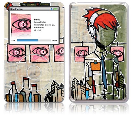 GelaSkins iPod Classic GelaSkin Panic by Aaron Kraten