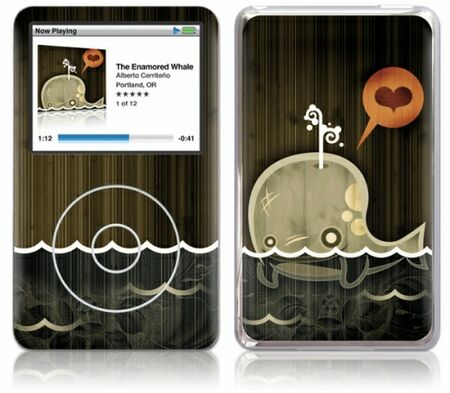 Gelaskins iPod Classic GelaSkin The Enamored Whale by