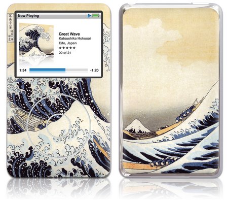 GelaSkins iPod Classic GelaSkin The Great Wave by Hokusai