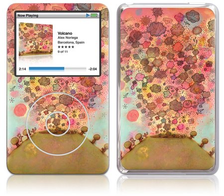 Gelaskins iPod Classic GelaSkin Volcano by Alex Noriega