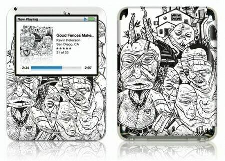 Gelaskins iPod Nano 3rd Gen GelaSkin Good Fences Make Good