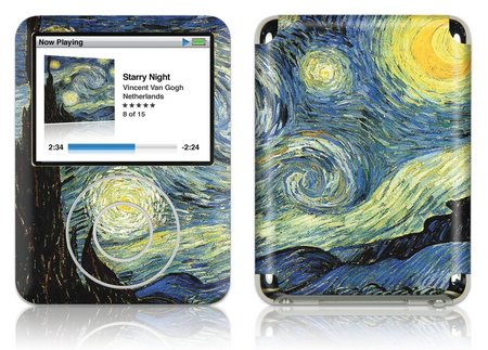 Gelaskins iPod Nano 3rd Gen GelaSkin Starry Night by