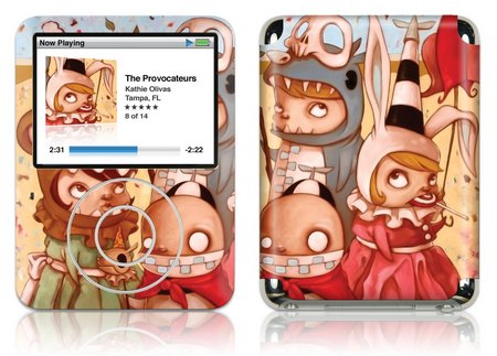 Gelaskins iPod Nano 3rd Gen GelaSkin The Provocateurs by